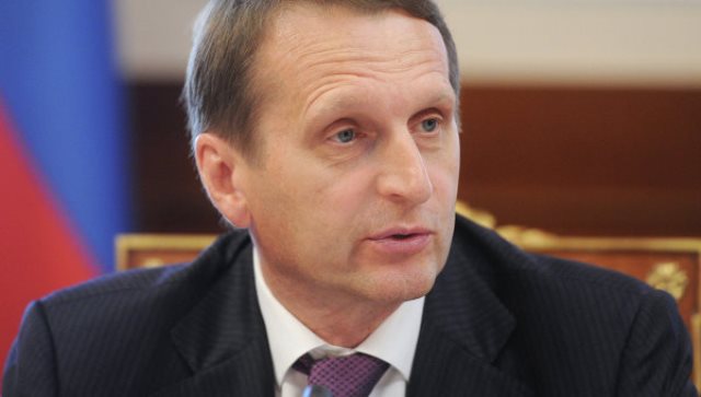 Нарышкин посетит Армению